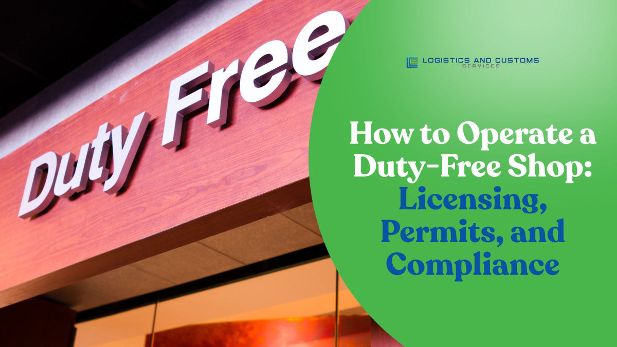 Permit Shop Store How to Operate a Duty-Free Shop: Licensing, Permits, and Compliance ...